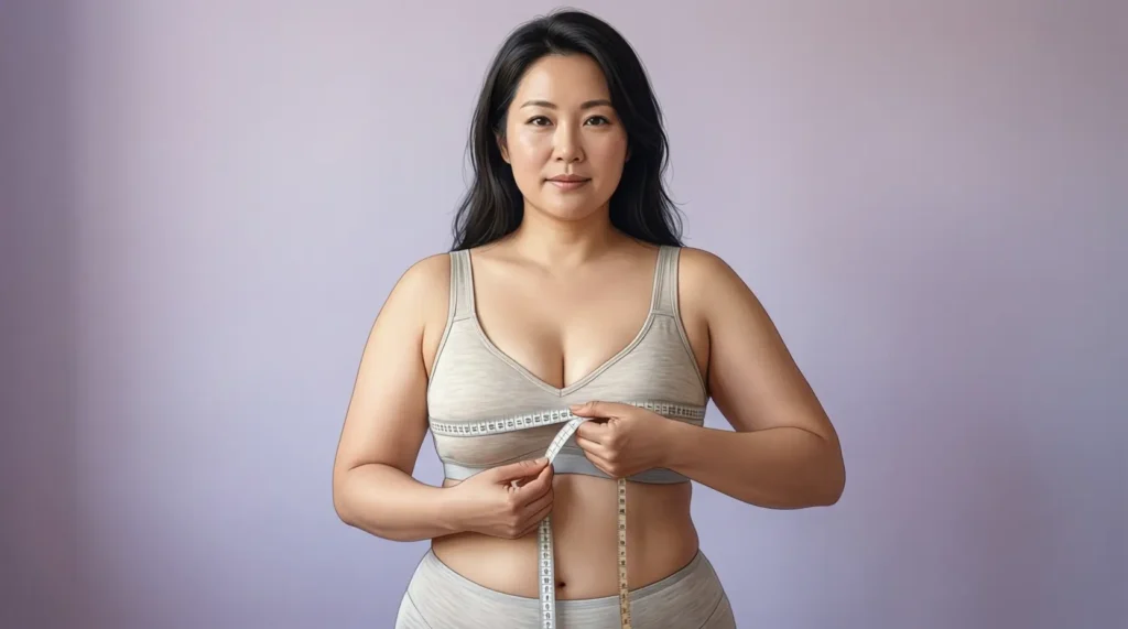 What is a D cup bra size and how to measure bust and band correctly
